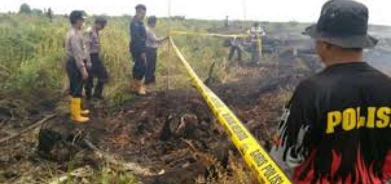 TNI Segel 45 Titik Lokasi Karhutla Yang Terjadi di Provinsi Riau